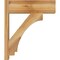 Ekena Millwork Imperial Block Rough Sawn Outlooker, Western Red Cedar, 8"W x 24"D x 28"H OUT08X24X28IMP05RWR - alternate 4